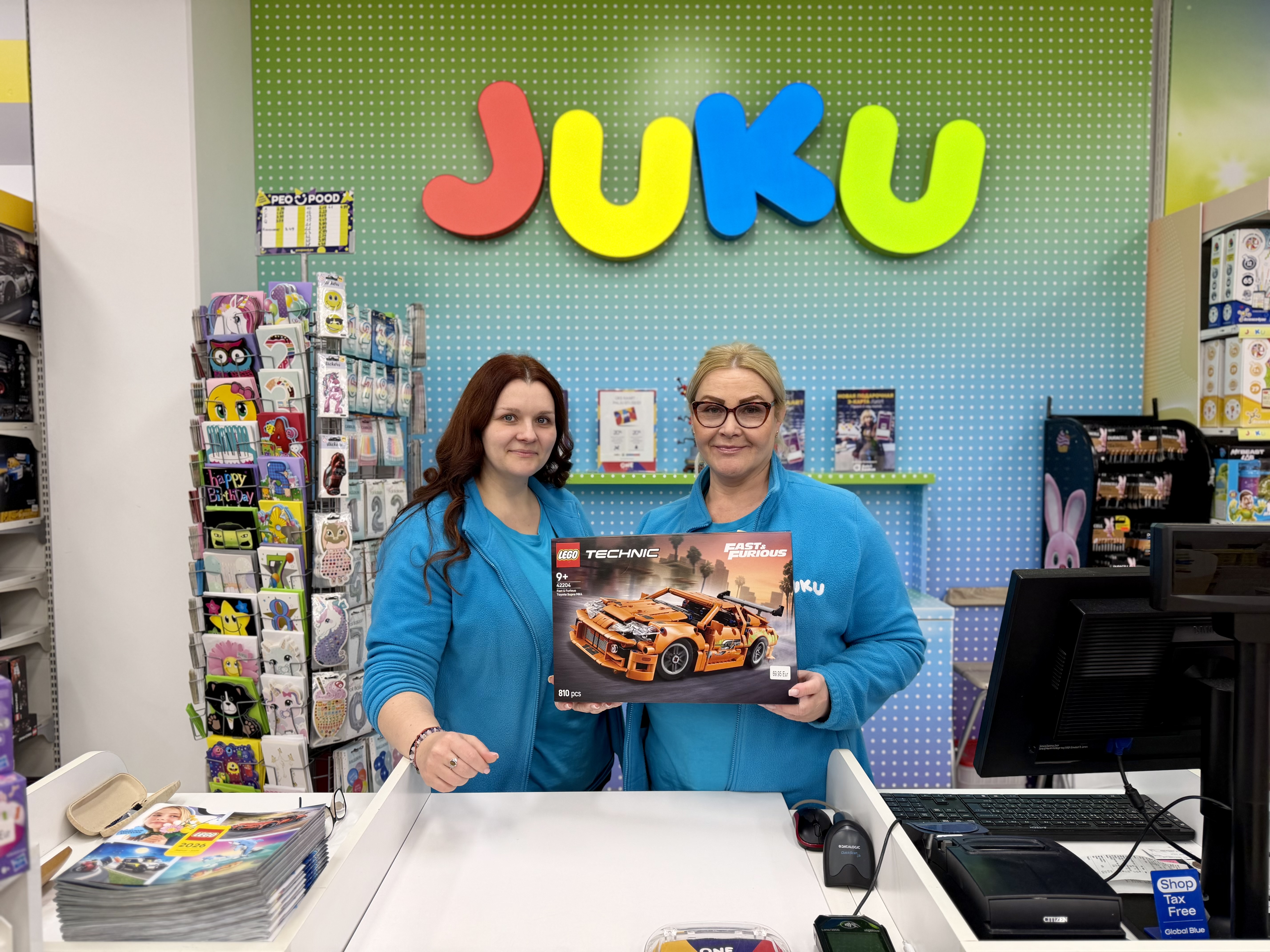 JUKU в Astri Keskus - место, где игра начинается с улыбки!&nbsp;