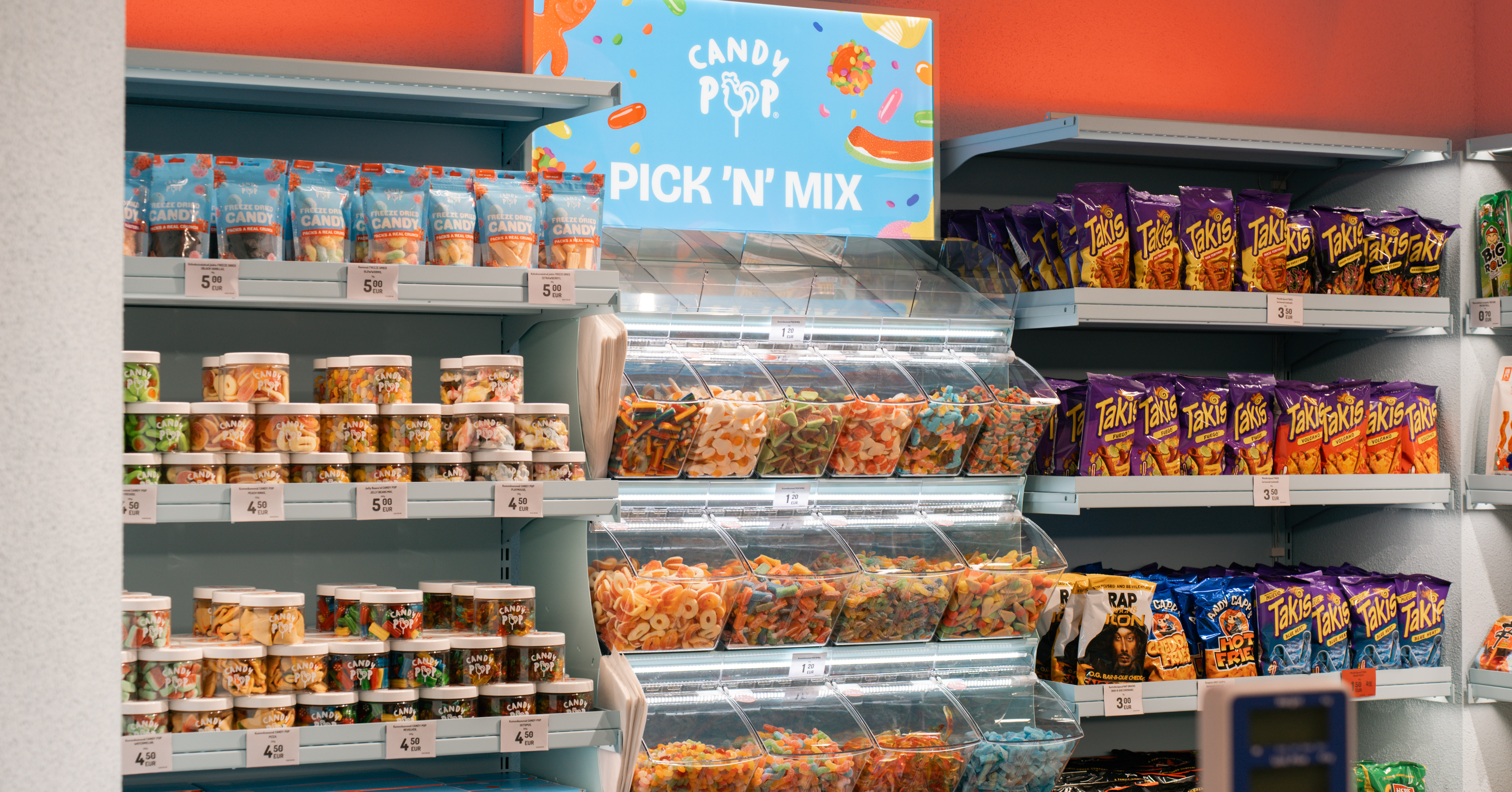Candy POP avas L&otilde;unakeskuses poe