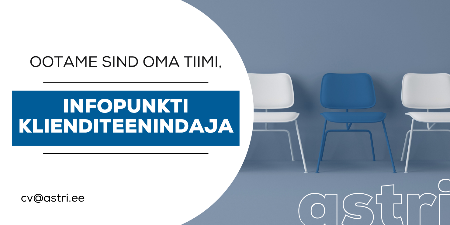 Ootame oma tiimi infopunkti klienditeenindajat! ⭐️